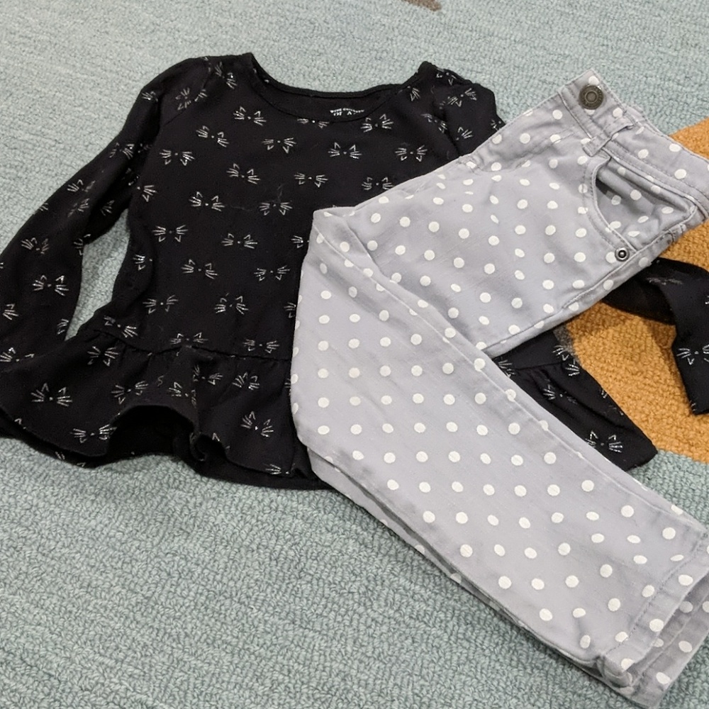 Shirt and jeans
